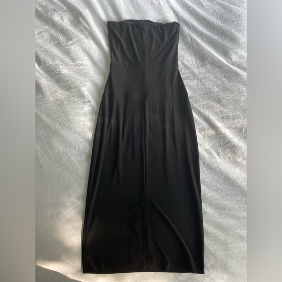 REVOLVE - Norma Kamali strapless black dress - Picture 1 of 5